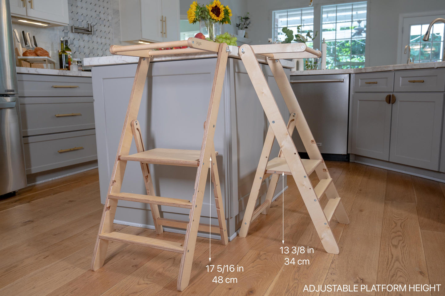 Slim Foldable Toddler Tower