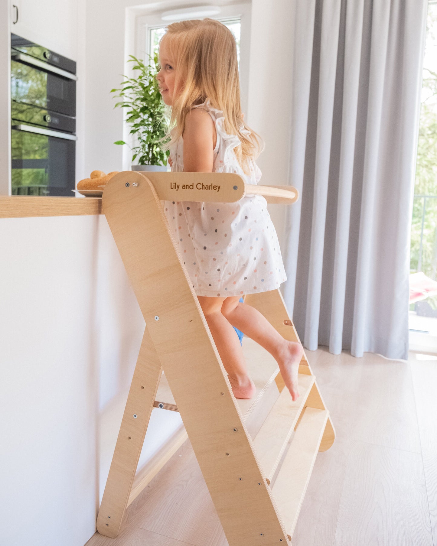 Double Foldable Toddler Tower