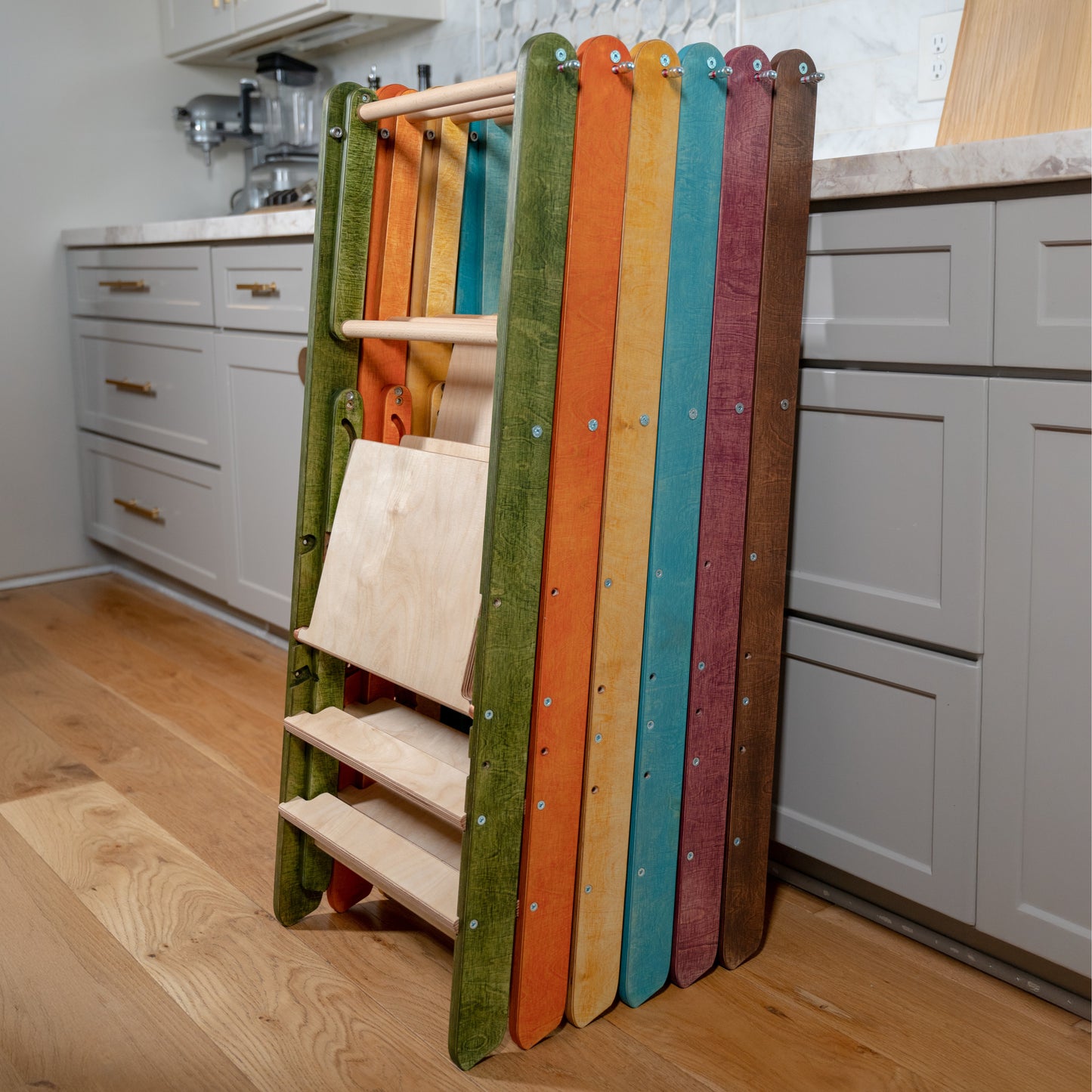 Slim Foldable Toddler Tower